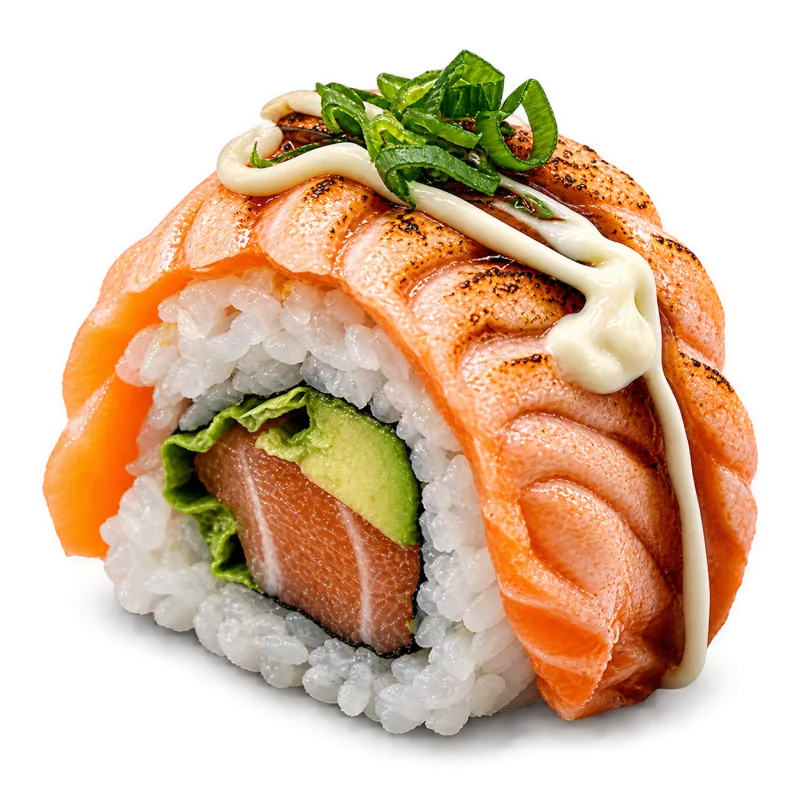 Double Salmon Roll